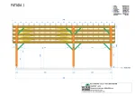 Carport Lille 1P3V 9000X5500Mm F1