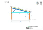 Carport Lille 1P3V 9000X5500Mm F2