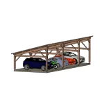 Carport Strasbourg 1P5V 14320X5500Mm