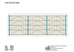 Carport Le Mans 1P6V 16140X5500Mm Plan De Sectiune