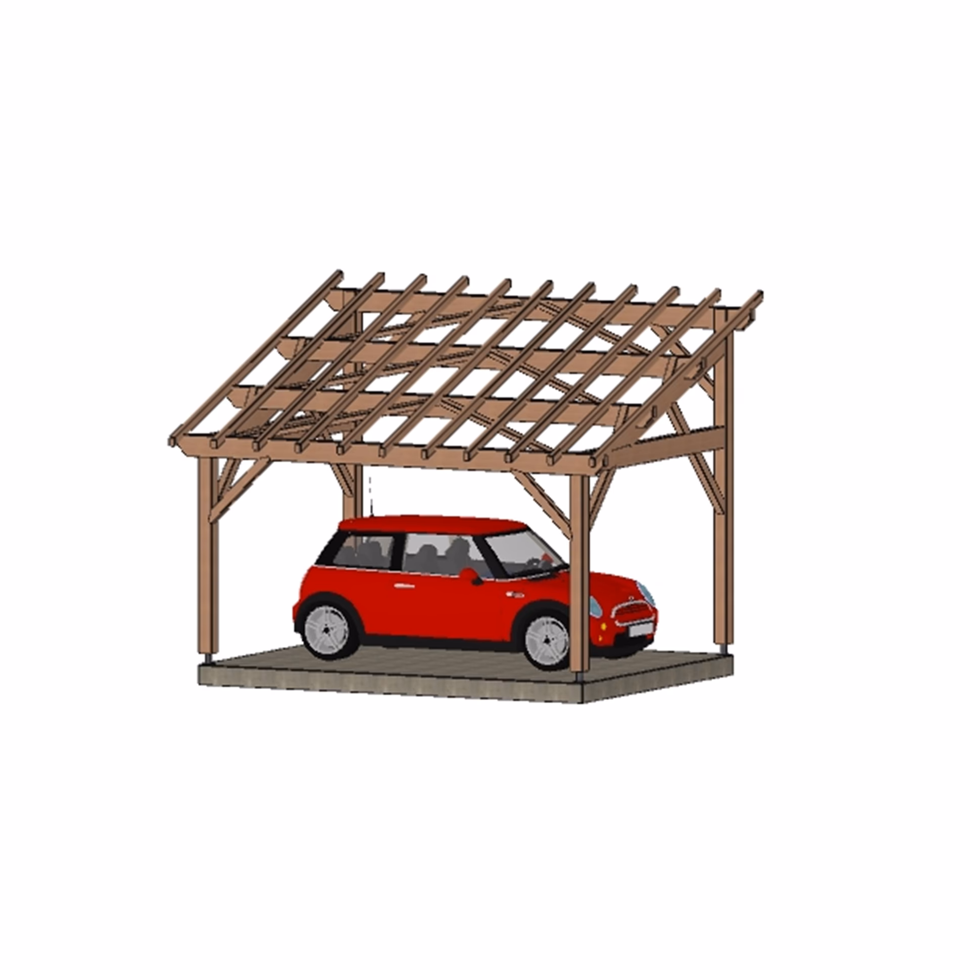 Carport Eco Angers 3500X4500Mm