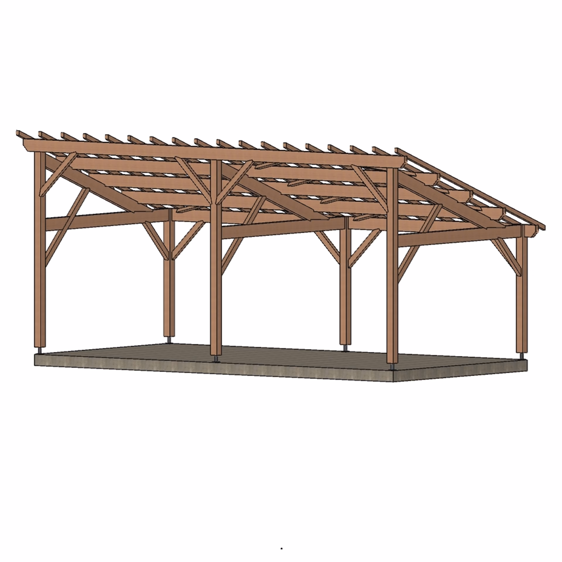 Carport 4000X8000 Mm Marseille