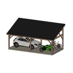 Carport 4000X8000 Mm Marseille